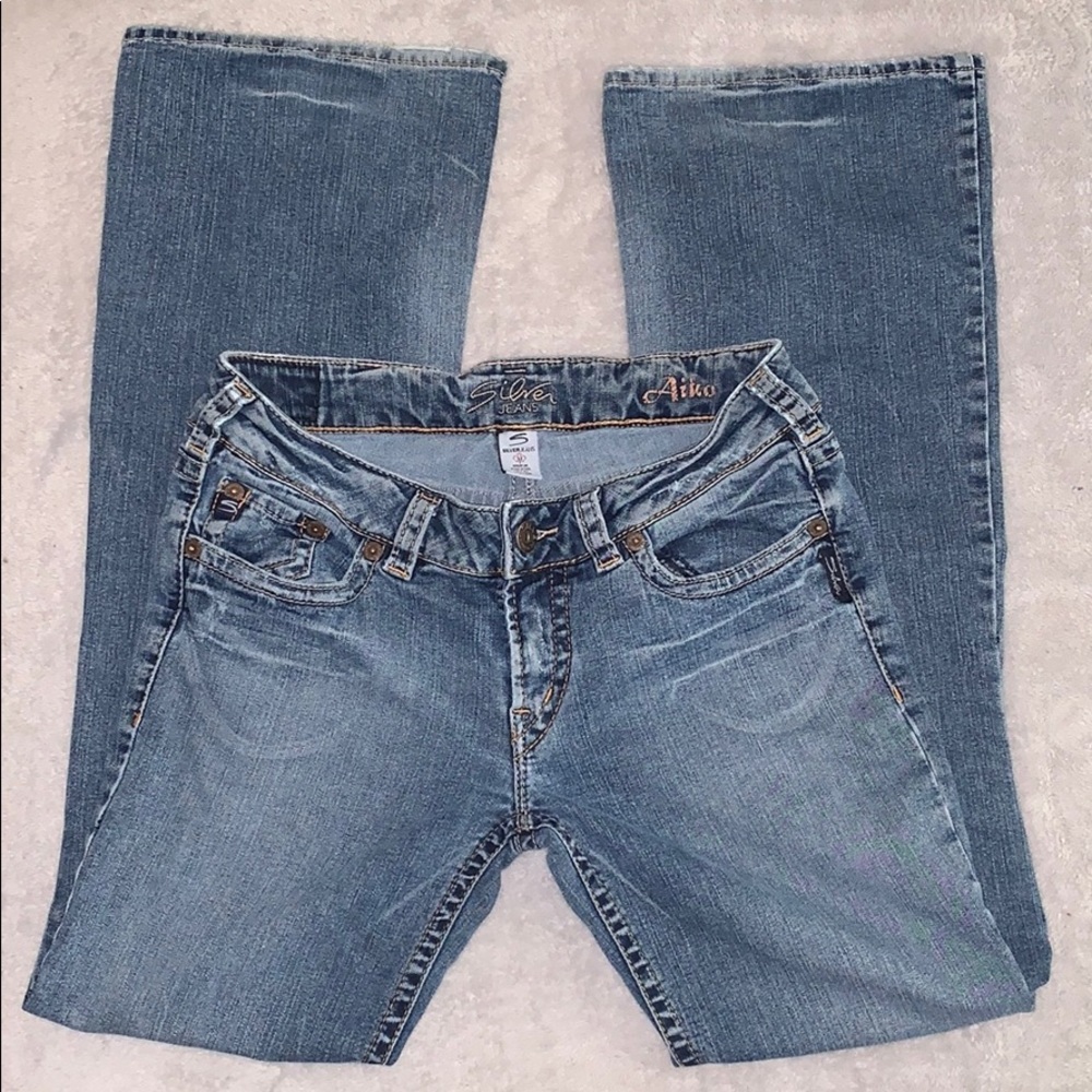 Silver bootcut Jeans